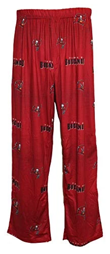 Tampa Bay Buccaneers Men's Scatter Pattern Pajama Lounge Multi Color Pants, Multi, XL 40-42
