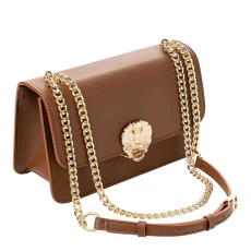 Tan Amore Shoulder Bag - Brown