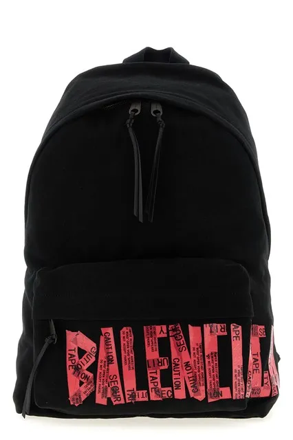 Tape Type backpack - Black