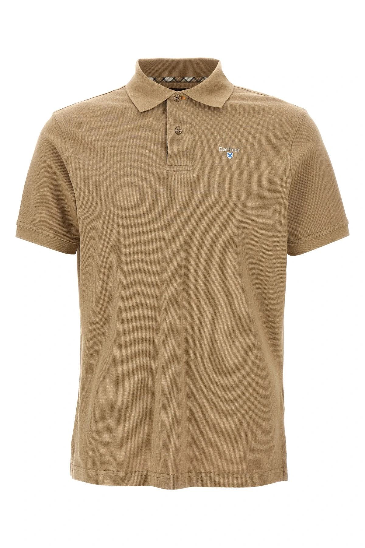 Tartan Piqué Polo Shirt