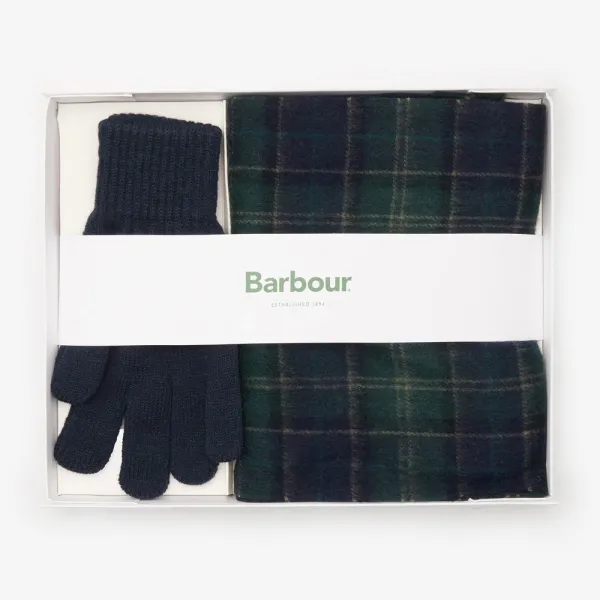 Tartan Scarf & Glove Gift Set