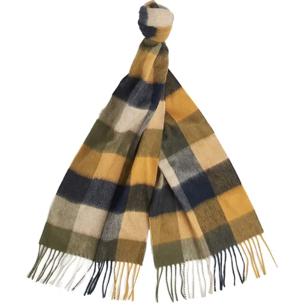 Tattersall Scarf - Yellow