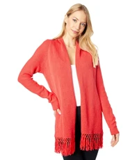 Tatum Cardigan Ruby Red Metallic XS