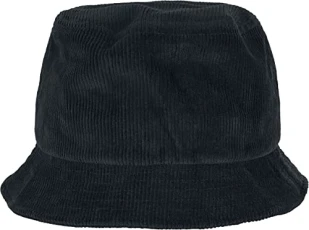 Tb3875-corduroy Bucket Hat, Black, One Size