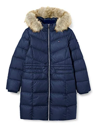 TD Alana Down Coat Long Twilight Navy