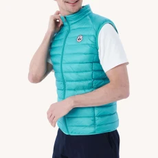 Teal Tom Packable Gilet - Blue