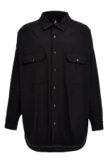 Tech fabric shirt Black Size