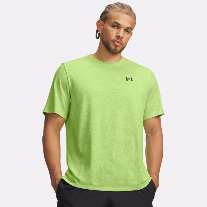 Tech Mens Short Sleeve Fade Green / Black L