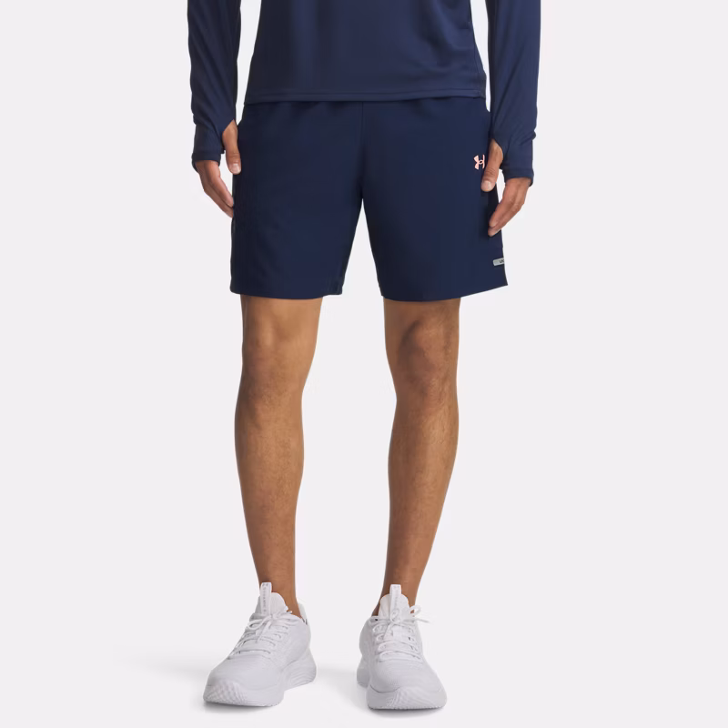 Tech Utility Mens 825" Shorts Academy / Posh Pink M - Blue