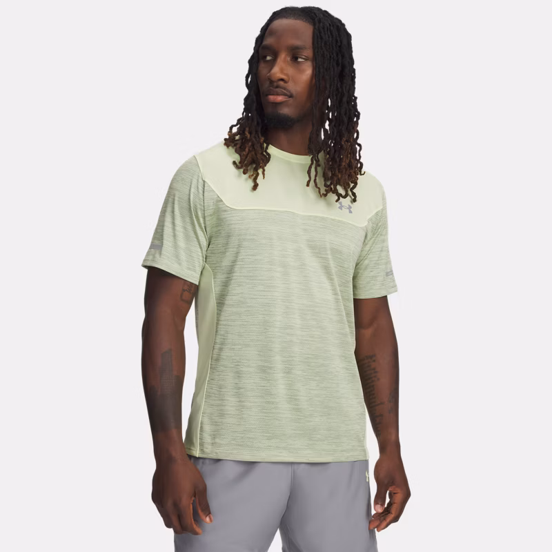 Tech Utility Mens Short Sleeve Fade Green / Steel L