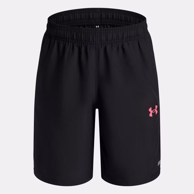 Tech Utility Woven Boys Shorts Black / Venom Red YSM ( 54 in)