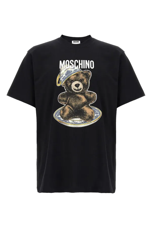 Teddy Print T-Shirt - M