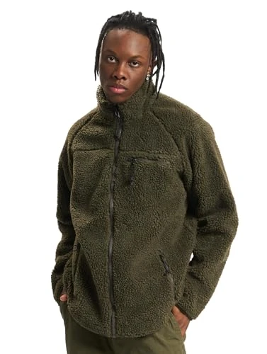 Teddyfleece Jacket, Olive, L