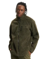 Teddyfleece Jacket, Olive, L