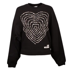 Text Heart Sweatshirt