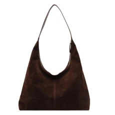 Textured Hobo Bag, Casual Shoulder Bag, Vintage Hand Bag, Large Tote For Women, Fall Textured Purse Shoulder Bag | Casual Shoulder Bag Large Vintage Slouchy Bag Tote Purse For Women Work Bags For