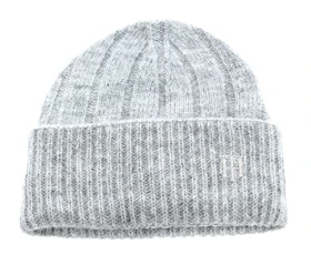 TH Timeless Knitted Hat Light Grey Heather, Light grey heather, One Size Fits All TH Timeless Knitted Hat Light Grey Heather, Light grey heather, One Size Fits All