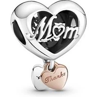 Thank You Mum Heart Charm