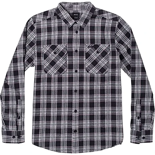 Thatll Work Flannel Long Sleeve Shirt S Black