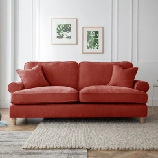 The Bromfield Large Sofa Manhattan Apricot - Orange The Bromfield Large Sofa Manhattan Apricot - Orange