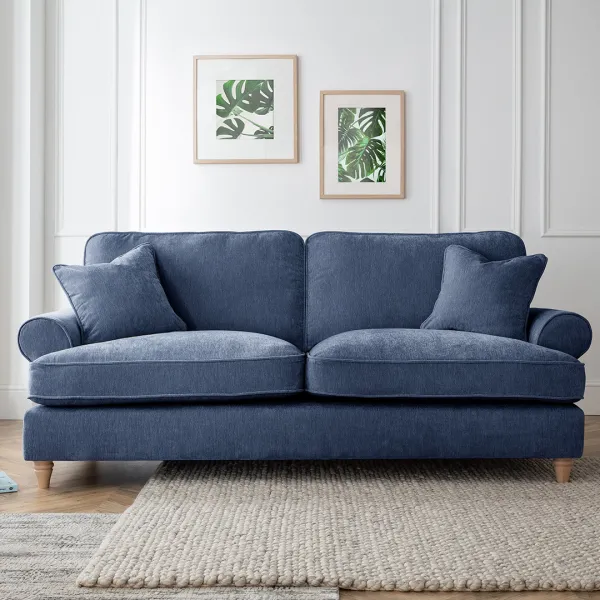 The Bromfield Large Sofa Manhattan Navy