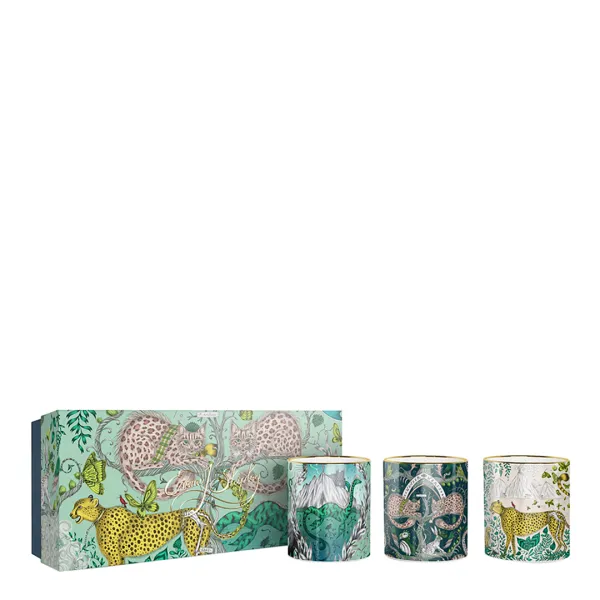 The Discovery Mini Bone China Candle Set - Multi