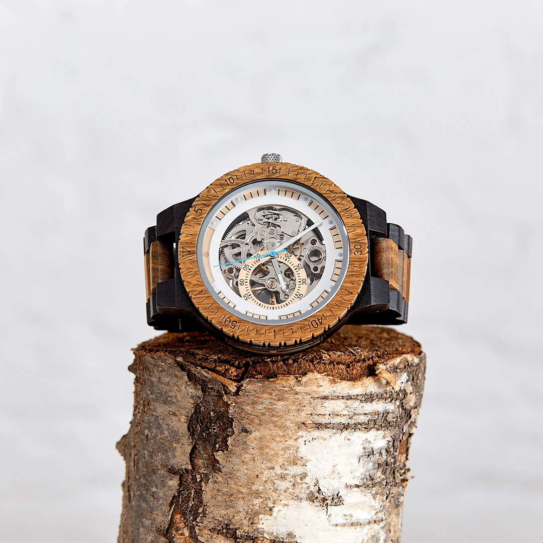 The Hemlock: Wood Watch for Men