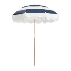 The Holiday Umbrella Navy Capri Stripe ulti