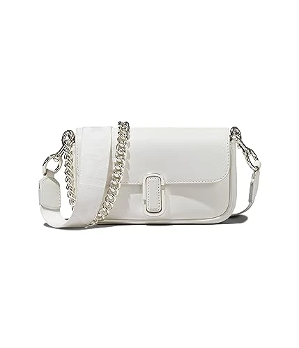 The Mini Soft Shoulder Bag, White/Silver, 1SZ