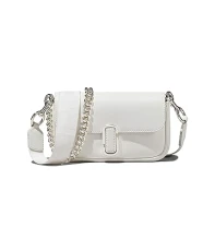 The Mini Soft Shoulder Bag, White/Silver, 1SZ The Mini Soft Shoulder Bag, White/Silver, 1SZ