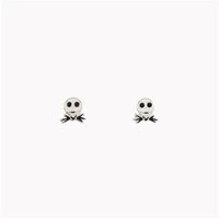 The Nightmare Before Christmas Jack Earrings - Silver