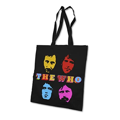 The Who, Black, One Size, Tote Bag