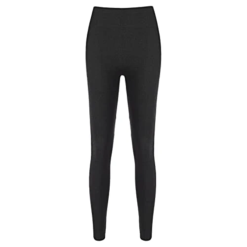 Thermal Leggings for Women Warm Tights Skinny Pants Yoga Trousers Black XXL