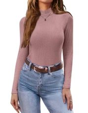 Thermal Tops Womens Underwear Women Winter Ladies Ski Thermals Long Sleeved Base Layer Tops Winter Jumper Vest Top, Pink, M Thermal Tops Womens Underwear Women Winter Ladies Ski Thermals Long Sleeved Base Layer Tops Winter Jumper Vest Top, Pink, M