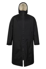 Tidal Mens Waterproof Changing Robe - Windproof & IsoTherm Swimwear with Taped Seams & UPF 50+ - Best for Beach, Swimming & Pool Black L Tidal Mens Waterproof Changing Robe - Windproof & IsoTherm Swimwear with Taped Seams & UPF 50+ - Best for Beach, Swimming & Pool Black L