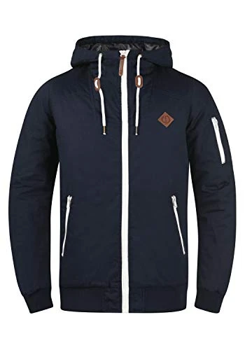 Tilly Men's Between-Seasons Jacket Outdoor Jacket with Hood, Size:M, Colour:Insignia Blue (1991)