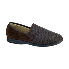 Tim Mens Slippers (9 UK) (Brown)