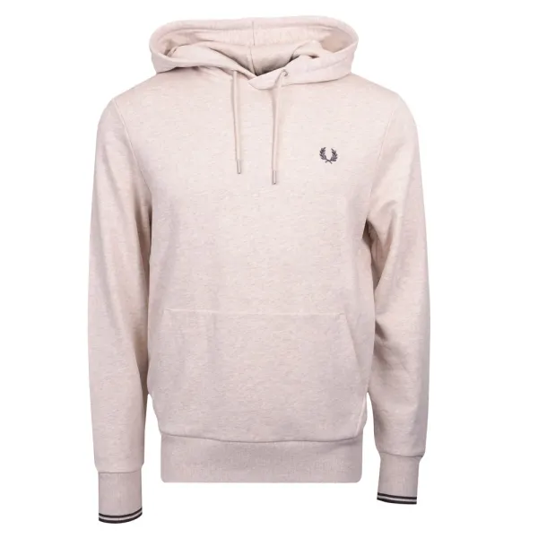 Tipped Hooded Sweatshirt