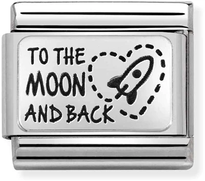 To The Moon And Back Charm