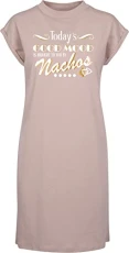 Today's Good Mood is Brought to You by Nachos t-Shirt Dress Women's Adults Nightie Nightdress