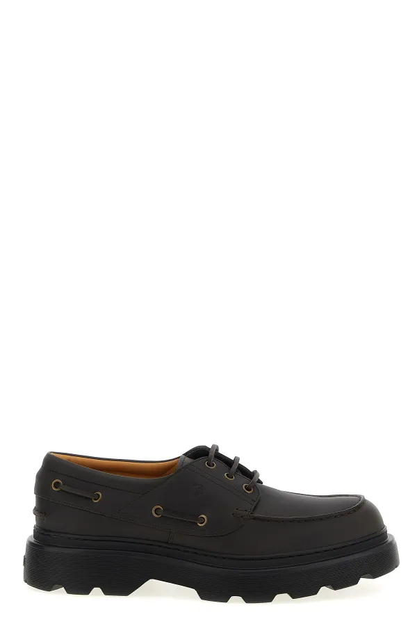 TODS Leather Boat Shoe