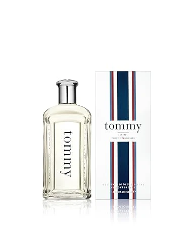 Tommy Eau de Toilette 50 ml – Perfume for Men – Fougère Fragrance – Citrus and Fruity Notes – Transparent Glass Bottle