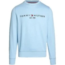 Tommy Logo Sweatshirt - Blue - S