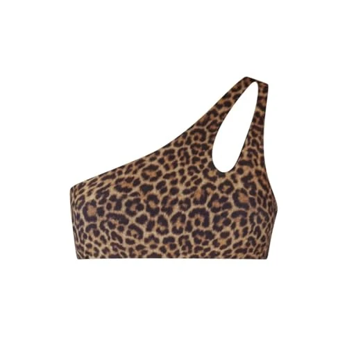 Top Isabelle One Shoulder Spotted - XS Beige