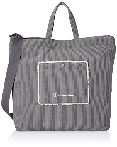 Tote Bag, Gray (Light Gray), H37×W43×D12cm