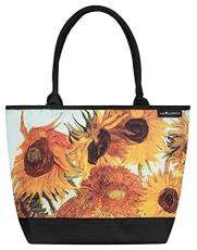 ® Tote Bag Shopping Women Motif Art Vincent van Gogh: Sunflowers