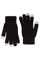 Touch screen Knitted Glove - Black