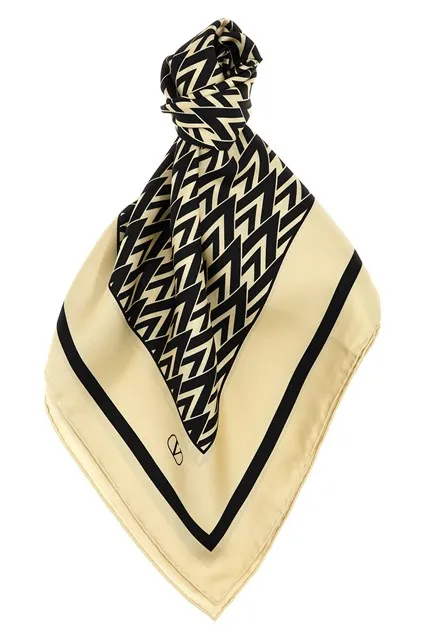 Toute La V scarf - Black