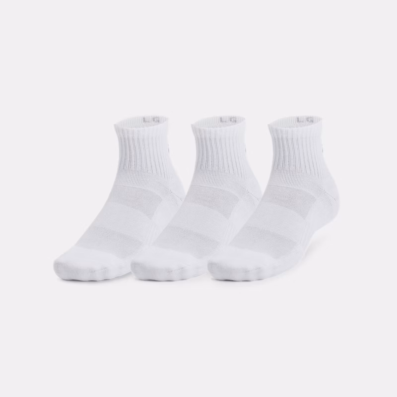 Training Cotton Unisex 3-Pack Q Under Armour rter Socks White / White / Black L
