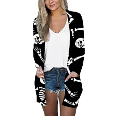 Travel Essentials Women's Cardigans XXXL, Long Sleeve Cable Knitted Women's Chunky Knit Long Aran Cardigan Loose Knitwear Warm Solid Color Top Warehouse Clearance